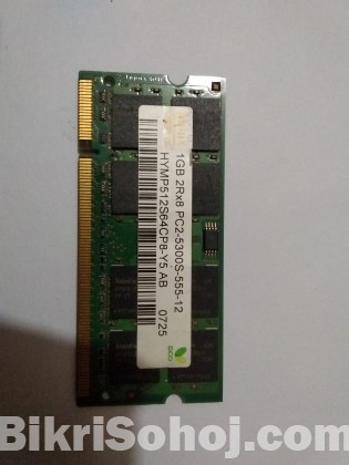 1 GB DDR II Dell Laptop RAM